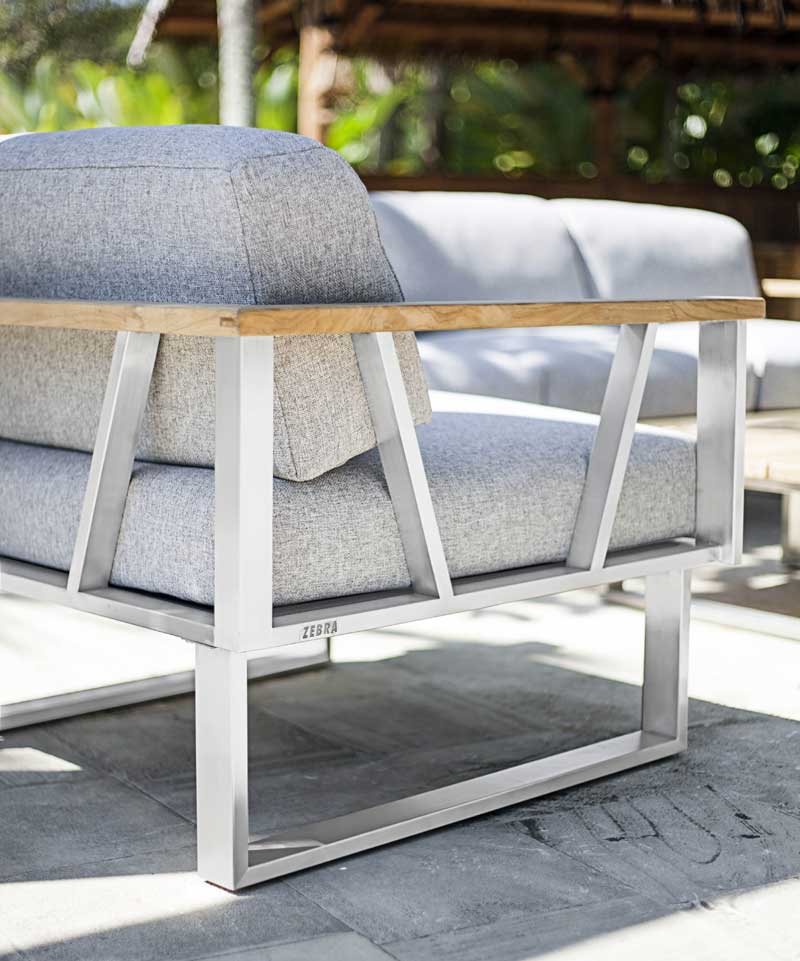 Zebra Lounge Sofa 3Sitzer Belvedere Zebra