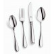 4-tlg. Kinderbesteck Schwedisch Faden 180g Royal versilbert Wilkens