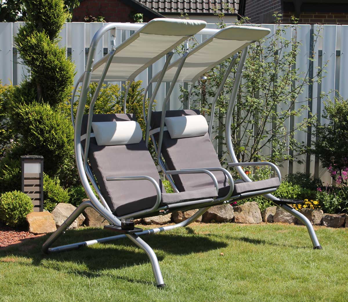 Gartenschaukel Duo Modena Leco