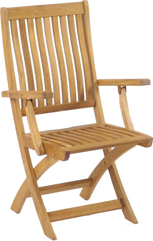 Zebra Teak-Klappsessel Bali Zebra