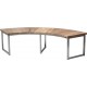 Antik Teak-Bank Onyx 176 cm Zebra