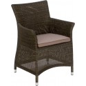 Geflecht-Sessel Caesar sepia von Zebra