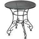 Bistro-Streckmetalltisch Romantic rund 60 cm