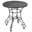 Streckmetalltisch Romantic rund 70 cm