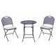 Bistro-Set Mocca Streckmetall anthrazit von Sow Shin