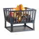 Feuerkorb Classic Squadra 62x62 cm