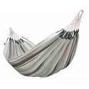 Einzelh�ngematte Paloma 160 olive gestreift