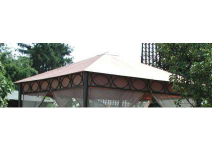Ersatzdach zu Pavillon Safari 3x3 m Leco Zubehör
