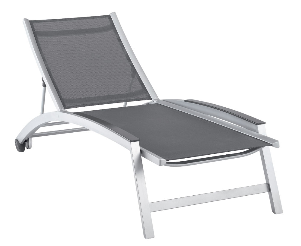 Rollenliege Forma silber/anthrazit von Kettler