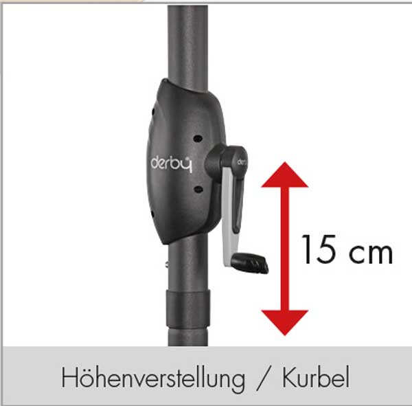 H�henverstellung Fussst�tzen