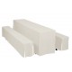Hussen f�r Festzeltgarnitur uni f�r Tisch 50 cm