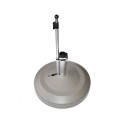Liro Maxi Rollsockel 120 kg graphit Klemme Liro Maxi Rollsockel 120 kg graphit Klemme