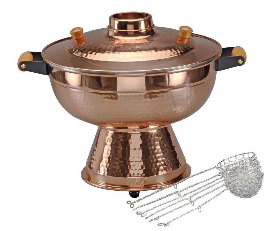 Mongolentopf f�r Fondue Chinoise