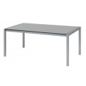 Teco-Star Gartentisch Riviera 170x90 cm silber/silber von Karasek