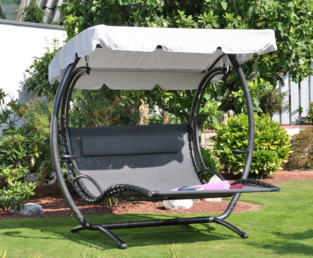 LECO DUO SWING XXL GARTENSCHAUKEL SCHAUKEL GARTEN HOLLYWOODSCHAUKEL NEU