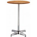 Stehtisch Frankfurt 1 Teak Mazuvo