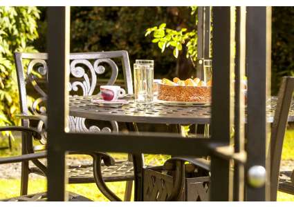 Sager Gartentisch Lazy rund 120 cm Sager