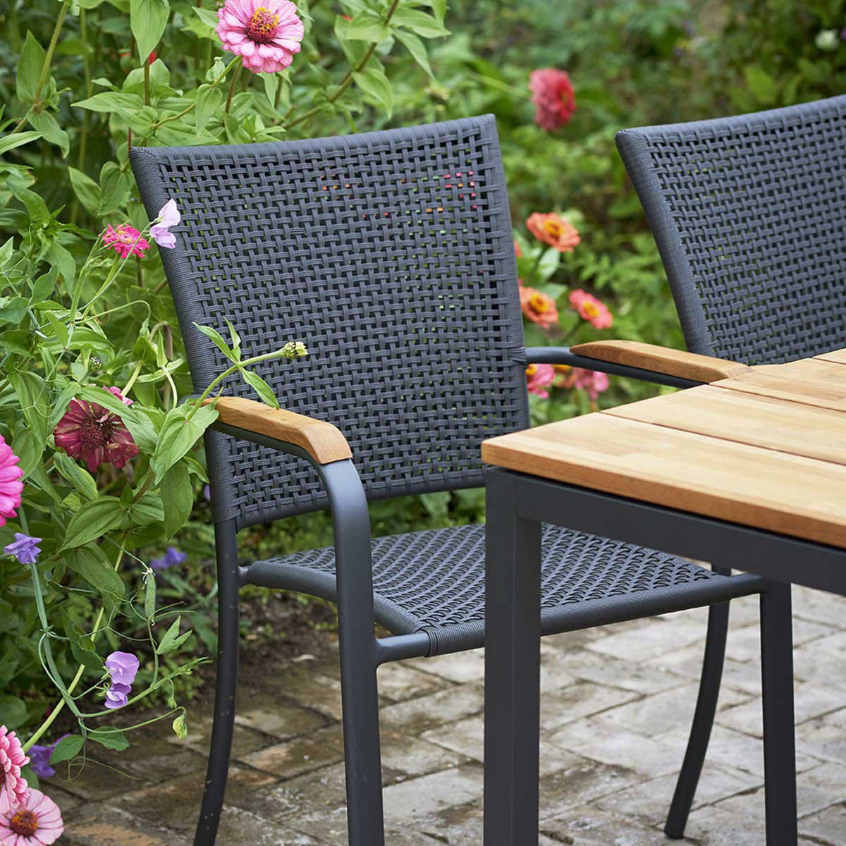 Mandalay Gartensessel Ravello anthrazit-anthrazit Mandalay