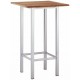 Stehtisch Quadro S Teak Mazuvo