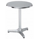 Bistrotisch Rioja Chromstahl 60 cm rund  Mazuvo