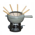 Fondue Set New Classic grau von Staub