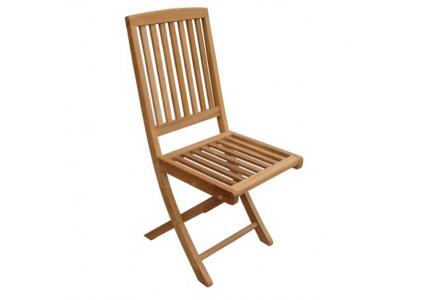 Teak-Klappstuhl Sunny ohne Armlehnen Casual Living