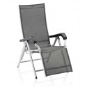 Kettler Relaxliege Lucca ll silber/anthrazit