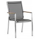 Zebra Gartensessel One dark grey