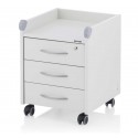 Kettler Rollcontainer Roll On Locked weiss/silber