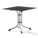 Sieger Gartentisch Boulevard 80x80cm graphit/Schieferoptik