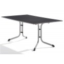Sieger Gartentisch Boulevard 165x95cm graphit/Schieferoptik