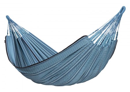 La Siesta Doppel-Hngematte Flora Blue Zebra
