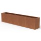 Sager Hochbeet Cubus rost 367x59 cm