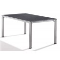 Gartentisch Puroplan 165x95cm graphit/Schieferoptik von Sieger