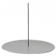 Viking pan plancha SS rund 60 cm Inox zu Fire-Pit und Bal-Grill 800 Nielsen