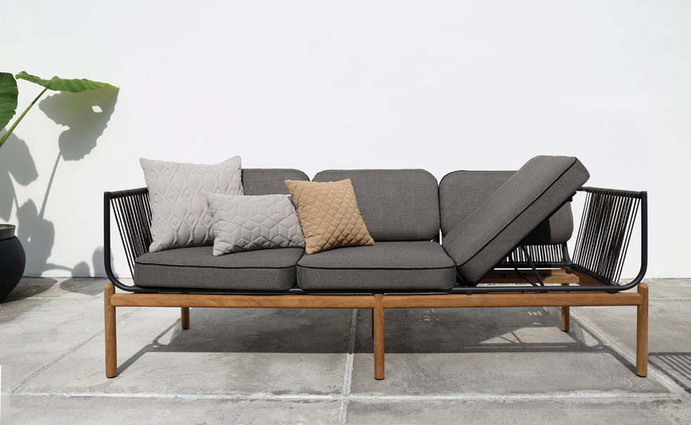 Zebra LoungeSofa Pollux Zebra