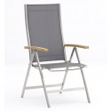Zebra Klappsessel One dark platinum