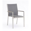 Zebra Gartensessel One dark platinum