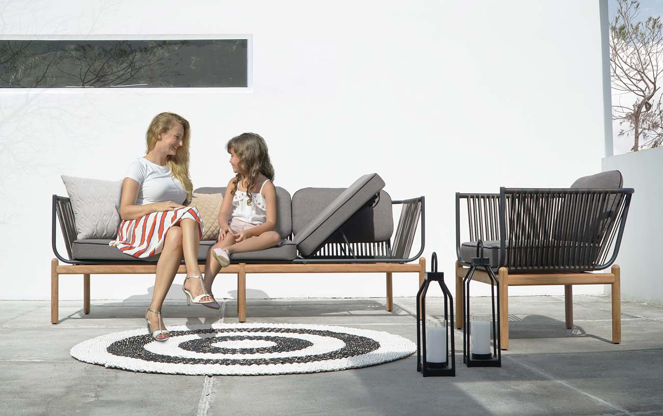 Zebra LoungeSofa Pollux Zebra