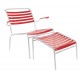 Schaffner Lounger Sntis Lttli mit Hocker und Armlehnen