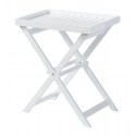 Cinas Tablett Tisch Classic weiss 60x40 cm