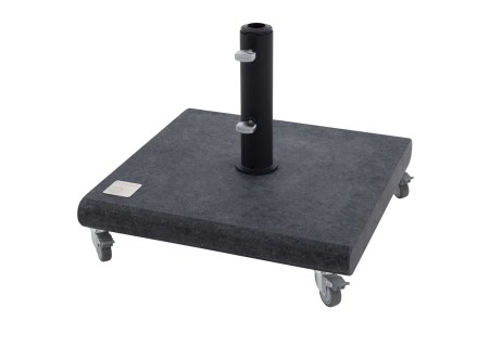 Knirps Rollsockel Granit schwarz 50 kg