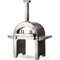Alfa Forni Holzbackofen 4 Pizze Kupfer