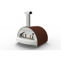 Alfa Forni Holzbackofen 4 Pizze Top Kupfer