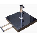 Granitschirmst�nder Premius 54 kg Luxus Trolly