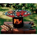 Feuer-Wok rund 47.5 cm