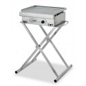 TTM Gasgrill Plancha Inox 500 mit Klapptisch