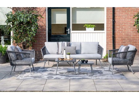 Gate Living Loungeset Palermo arctic grey
