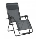 Lafuma Relaxsessel Patio Futura Clippe Schwarz/Obsidian