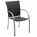 Sow Shin Gartensessel Lapino 2 graphit/schwarz